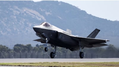 A F-35A Lightning II takes off during the Australian International Airshow in Avalon, Australia March 25, 2025. Image- Reuters