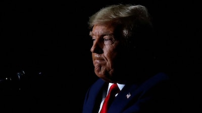 President Donald Trump on Saturday said he is evaluating whether the US should join Saudi strikes on the Houthis. File image- Reuters