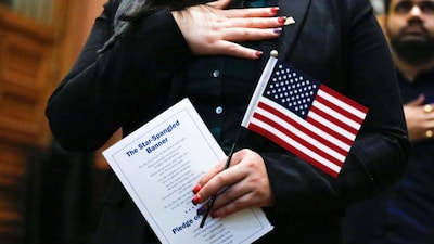 The Justice Department is taking action to denaturalize 40 people it says lied on their applications to become US citizens. (AFP)