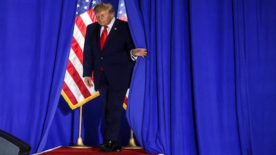 US President Donald Trump participates in a midterm election rally for Oklahoma Republican gubernatorial candidate Mike Mazzei at the Choctaw Event Center in Durant, Oklahoma, US, on October 1, 2026. Reuters File