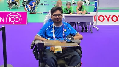 From making history as the first Indian male BC3 athlete to win an international gold medal to becoming one of the country's most prominent boccia players, Sachin Chamaria's journey continues to break new ground. Image: Special Arrangement
