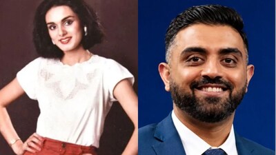 Neerja Bhanot (left) and Captain Smit Machchhar (right). Two Indian aviation professionals, four decades apart, who put passengers' safety before their own during life-threatening emergencies. Bhanot died saving passengers during the 1986 Pan Am Flight 73 hijacking. Image courtesy: @Anviksha_/X