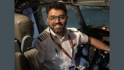 Indian pilot Smit Machchhar, who has been hailed as a hero for saving passengers and crew of the Flydubai Flight FZ1073, smiles in an unidentified location in this undated image released on September 30, 2026. (Photo: Israel Foreign Ministry/Handout via Reuters)
