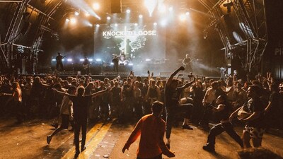 Hardcore outfit Knocked Loose deliver a high-energy set during the 2026 edition of Primavera Sound in Barcelona. Image: @primavera_sound/Instagram