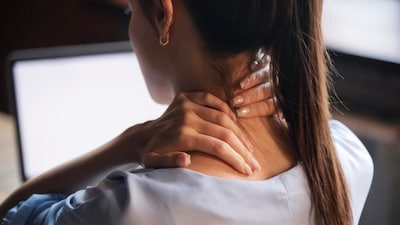Daily neck conditioning and upper-back exercises help relieve muscle stiffness and prevent long-term strain caused by prolonged screen use. Representational Image/Pexels