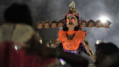 Giant effigies of Ravan, Kumbhakarna and Meghnad are a prominent feature of Dussehra celebrations across India, bringing together local traditions, craftsmanship and public spectacle. Photo: Pexels