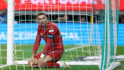 The Portuguese icon confirmed on social media that he had decided to leave the camp following talks with federation officials. Image: AFP