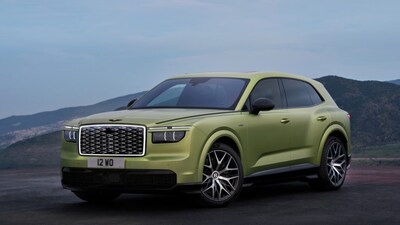 The Torcal is a five-seat SUV, the marque’s first new model line in a decade. Images: Bentley