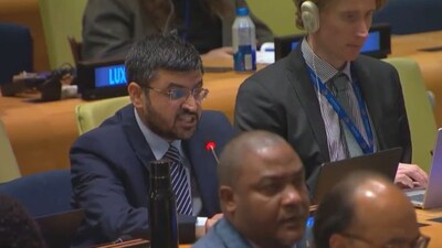 Raghoo Puri, a first Secretary at India's UN Mission.