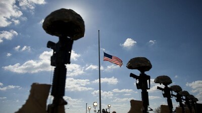 A fallen soldiers memorial at Fort Hood in Texas. In November 2009, US Army Major Nidal Malik Hasan went on a rampage, killing 13 people at the US base. He was later convicted and senteced to death for the crime. File image/AFP