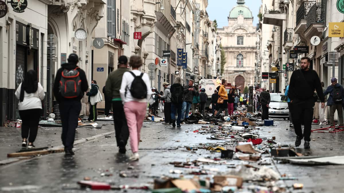 Buildings set aflame, stores looted and more… Inside France’s violent ...