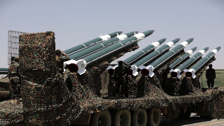 Many of the missiles being used by the Houthis are provided by Iran. The Iran-backed group has medium-range ballistic missiles as well as several short-range missiles. File image/Reuters