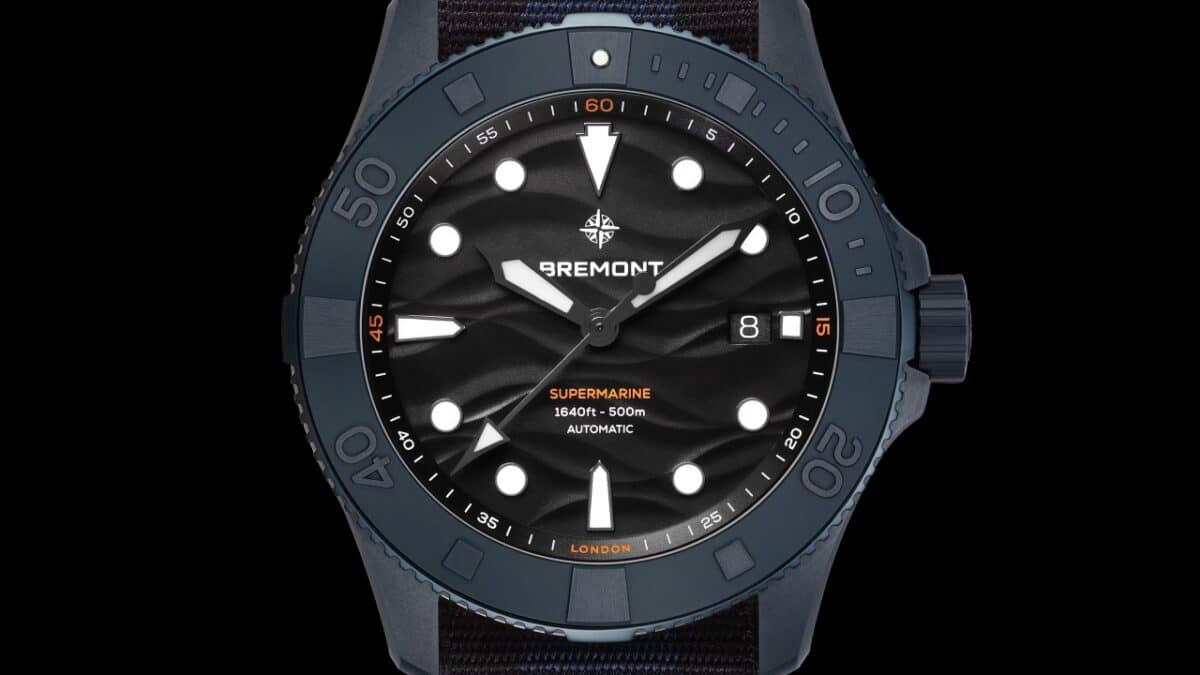 Bremont’s blue ceramic Supermarine is a serious dive watch dressed for dry land