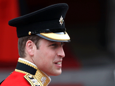 Prince William at Westminster Abbey Prince William at Westminster Abbey