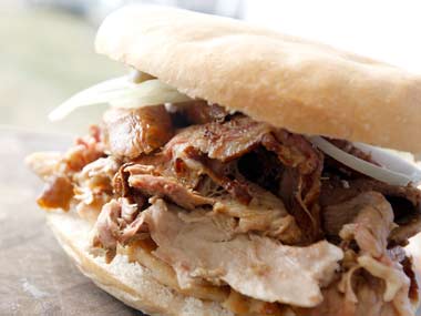 Breaking bread: Hong Kong pro-democracy activist in court for throwing 'smelly' sandwich at police officer Breaking bread: Hong Kong pro-democracy activist in court for throwing 'smelly' sandwich at police officer