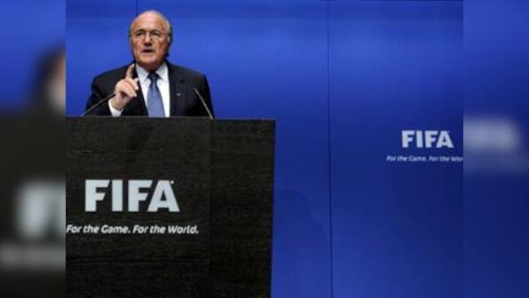 Blatter tries to douse fire, brushes off graft charges