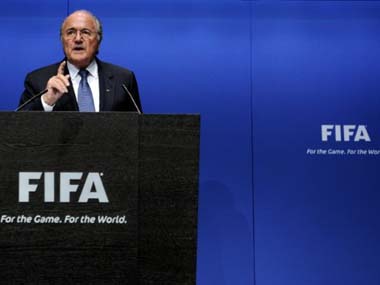 Blatter tries to douse fire, brushes off graft charges Blatter tries to douse fire, brushes off graft charges