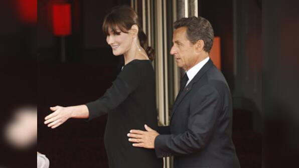 Carla Bruni mum on her bump