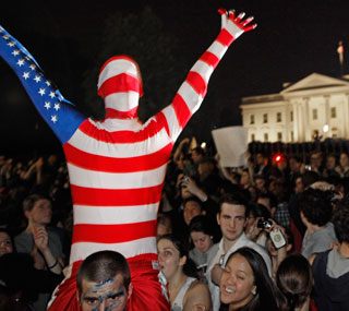 Sweet justice: Americans rejoice Osama's death Sweet justice: Americans rejoice Osama's death