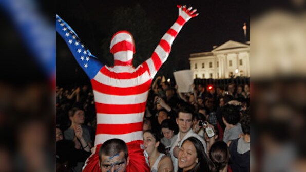 Sweet justice: Americans rejoice Osama's death