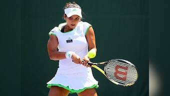 Bonjour for Sania at Roland Garros