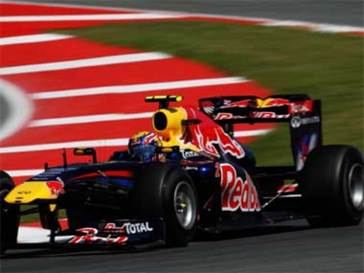 Webber fastest in Spanish GP first practice