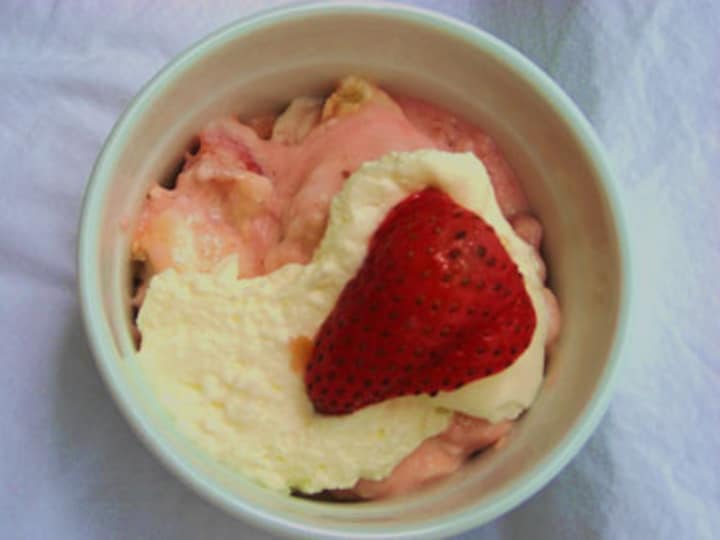 Strawberries and cream get the Eton touch
