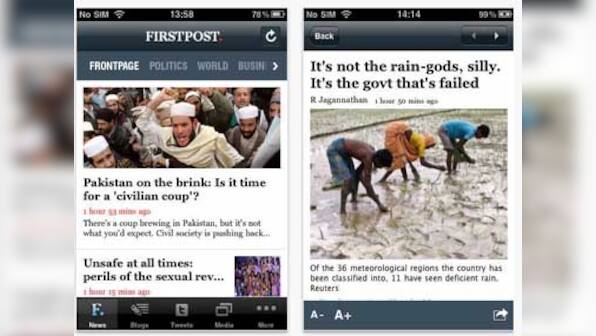 You can now break a story on Firstpost from your iPhone