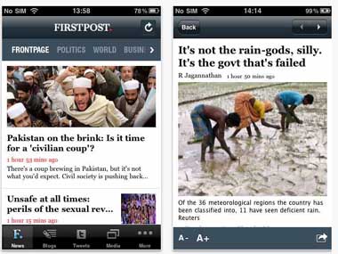 You can now break a story on Firstpost from your iPhone You can now break a story on Firstpost from your iPhone