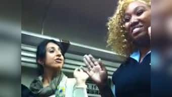 Desi diva's 'commuter rage' on NY train sparks backlash