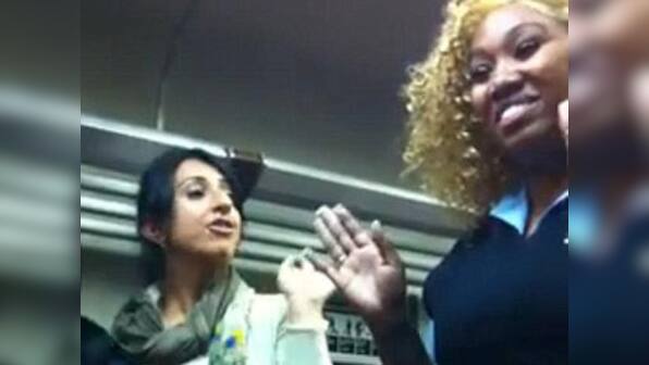 Desi diva's 'commuter rage' on NY train sparks backlash
