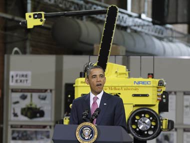 Obama: 'We will thrive again' and robots will take us there Obama: 'We will thrive again' and robots will take us there