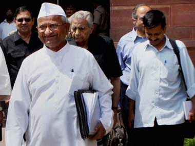 How The Congress Killed The Anna Hazare Movement Politics News Firstpost
