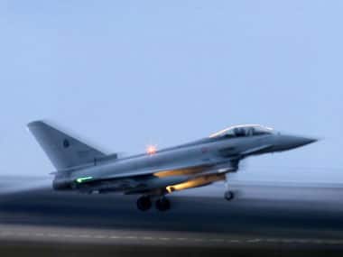 An Eurofighter EF-2000 Typhoon. Reuters