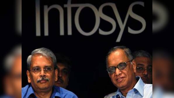 Infosys AGM: 'lacklustre' farewell for Murthy, emotional exit for Pai