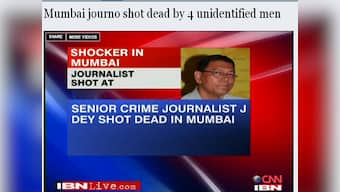 Senior journalist J Dey shot dead in Mumbai