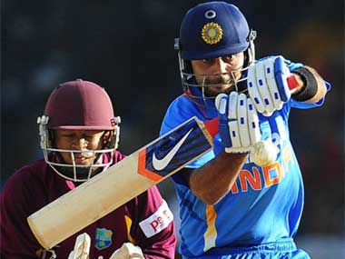 India thrash West Indies by 7 wickets in rain-affected tie India thrash West Indies by 7 wickets in rain-affected tie