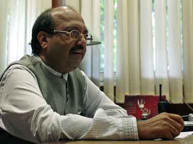 Amar Singh appears before Delhi Police Amar Singh appears before Delhi Police
