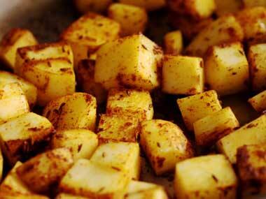 In your lunchbox: Kashmiri chilli potatoes