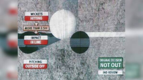 LBW decisions will not be reviewed in England-India series