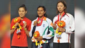 Long jumper Mayookha wins gold in Asian Championships