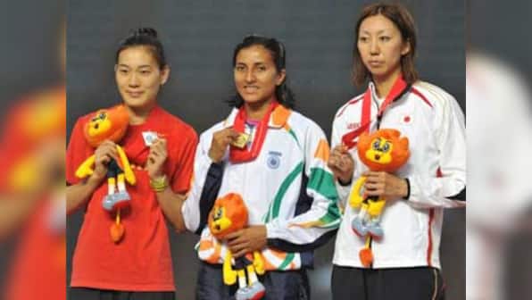 Long jumper Mayookha wins gold in Asian Championships