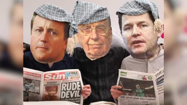 Murdochs in showdown with British government