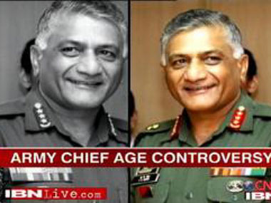 Antony settles age row; Army Chief retires next year Antony settles age row; Army Chief retires next year