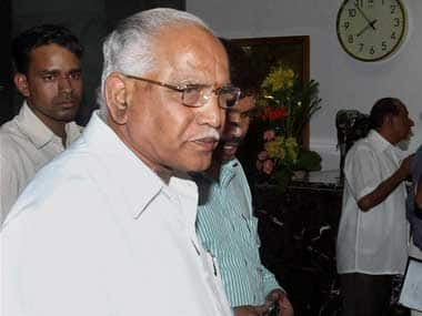 B S Yeddyurappa is in for a tough contest these polls. PTI