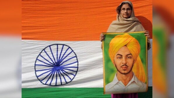 Modi pays tribute to freedom fighters Bhagat Singh, Sukhdev and Rajguru