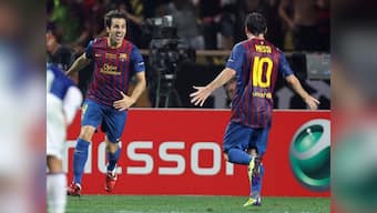 Fabregas on target as Barcelona win Super Cup