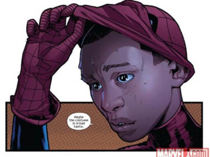 Spiderman goes brown, some Americans see red