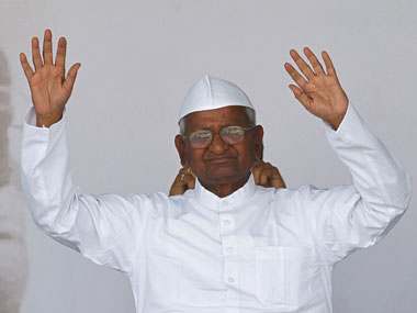 Anna's top agenda: Reforming electoral system Anna's top agenda: Reforming electoral system