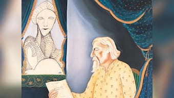 Tagore's vision of Independent India, spiritual not political